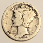 1918-S Mercury Dime — photo from another recent sale