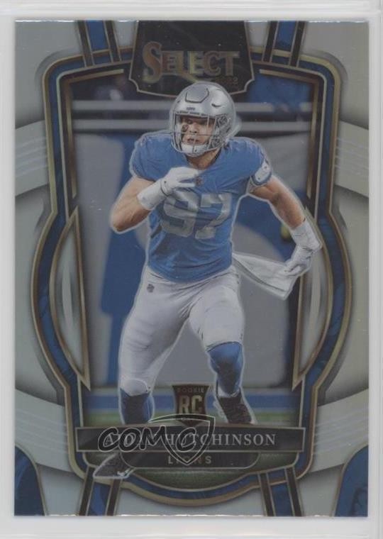 2022 Panini Select Club Level Silver Prizm Aidan Hutchinson #267 Rookie RC 11qd