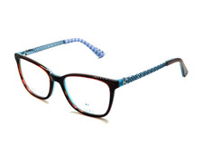 AUTHENTIC NICOLE MILLER NARISSA C02 Brown Horn/Blue Girls Eyeglasses 50mm 16 125