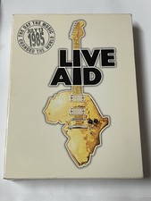 Live Aid-Day That Music Changed the World DVD 1985 4 Discs Concert Slip Cover