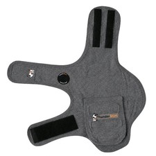 ThunderShirt Classic Anxiety Calming Vest for Dogs Grey X-Large 65-109lbs