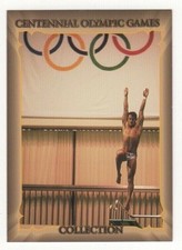Atlanta Olympic Games Card - 1996. Diving Greg Louganis 1976