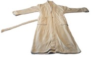 White Bath/Dressing Robe. One Size Fits Most. Soft And Comfortable. Unisex.