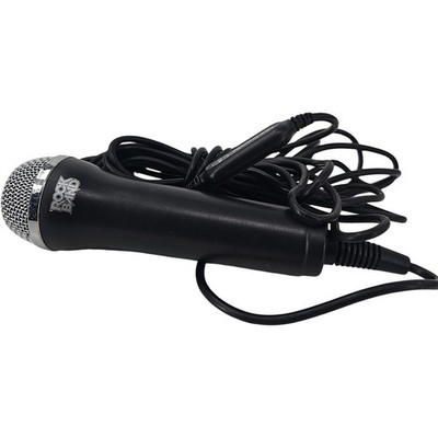 Logitech Rock Band Wired USB Microphone Black Video Game Karaoke Mic Tested