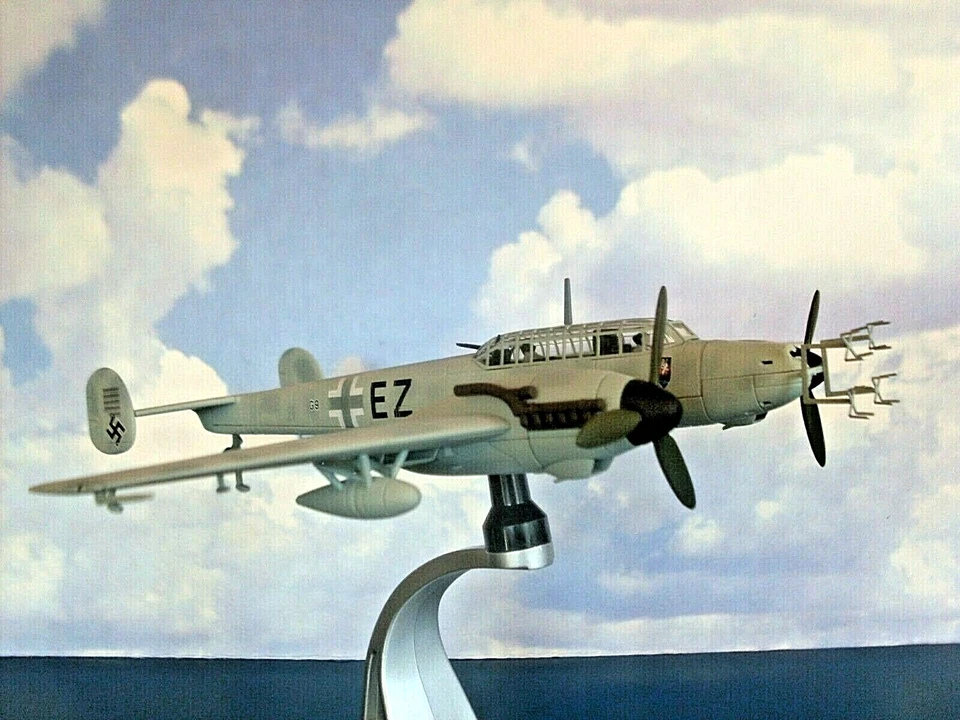  Corgi Aviation Messerschmitt BF-110 G-4, Oberleutnant Wolfgang Schnaufer. NEW   - Image 3 of 4