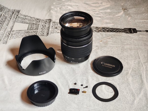 Canon EF 28-200mm f/3.5-5.6 USM  DESMONTADO