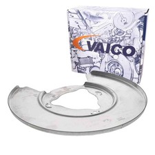 VAICO SPRITZBLECH BREMSSCHEIBE HINTEN LINKS passend für TESLA MODEL | V58-0066