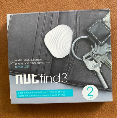 Nussverfolgungsgeräte (2er Pack) - in Nussfund 3 Einzelhandelsverpackung - Bild 1 von 4