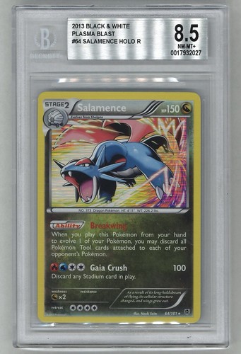 Salamence graded BGS 8.5 for sale on eBay