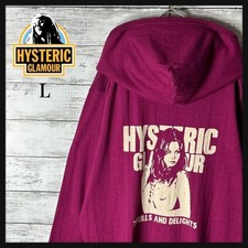 Hysteric Glamour Hisgra Hisgirl Logo Knit Hoodie Used Unisex Black