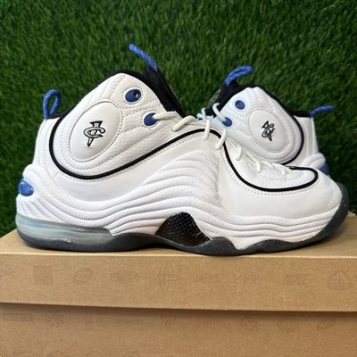 Nike Air Penny 2 II White Varsity Royal Blue 2008 Size 9 Sneakers 333886-141