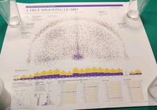 KOBE BRYANT Poster - A True Shooting Guard Shot Chart