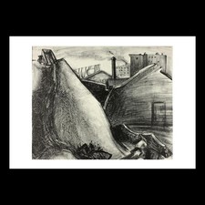 Beatrice Mandelman - Dump Truck (Burns Bros. Coal Co.) (1932) A5 Art Card Print