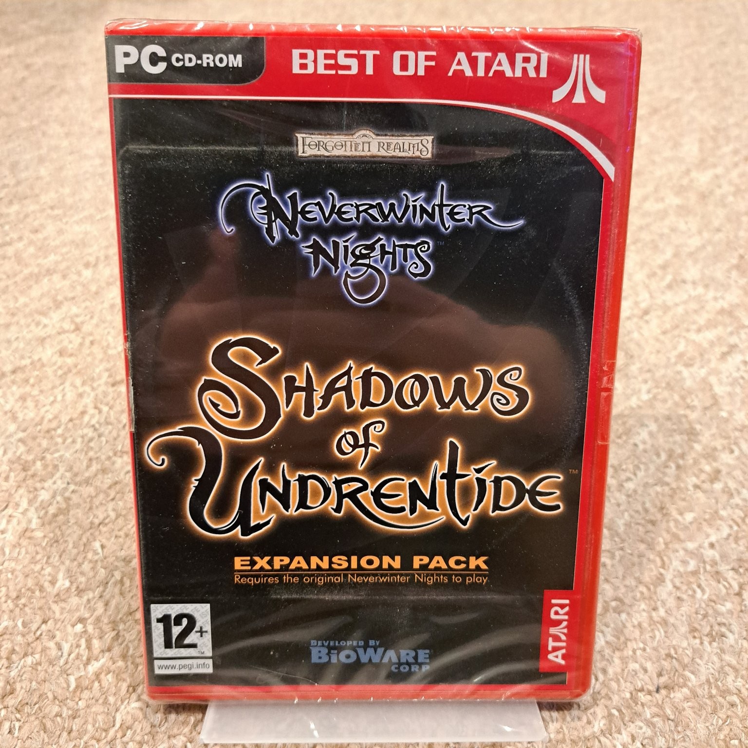 Neverwinter Nights Shadows of Undrentide PC CD-ROM Expansion Pack Video Game NEW