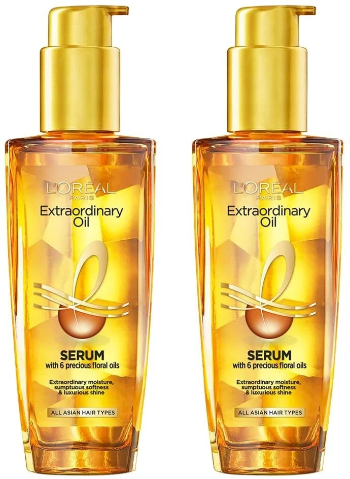 L’Oréal Paris Extraordinary Oil Hair Serum Floral Oils - 100ml (Pack of 2)
