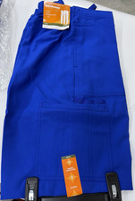 Scrubstar Women's Core Essentials Drawstring Jogger Scrub Pants Blue L