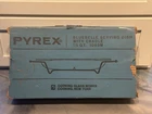 Pyrex Bluebell Blue Delphite 1.5qt Divided Dish w/cradle And Box ￼