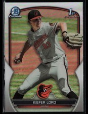 2023 BOWMAN DRAFT CHROME REFRACTORS KIEFER LORD RC BALTIMORE ORIOLES #BDC-137
