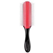 Hair Brush for Women Men Curly Wet or Dry Classic Detangling Red 7 Row