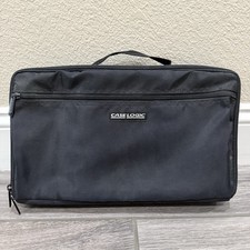 Vintage Case Logic 30 Cassette Tape Black Carrying Case Bag Holder