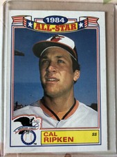 1984 Topps Cal Ripken 1984 All-Star Commemorative BB One Card #16 of 22 RARE!