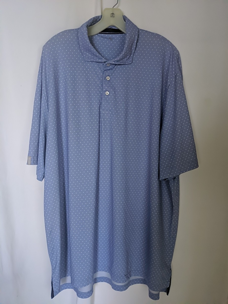 RLX Ralph Lauren Mens 2XLarge Golf Polo Shirt Lightweight Lt