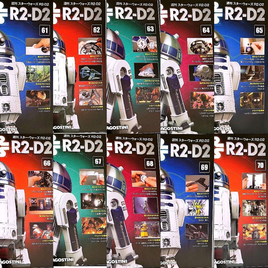 DeAGOSTINI STAR WARS R2-D2 1/2scale Weekly Build kit
