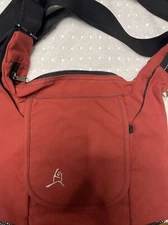 Tig & Co Canvas Shoulder Bag, Orange, New Without Tags