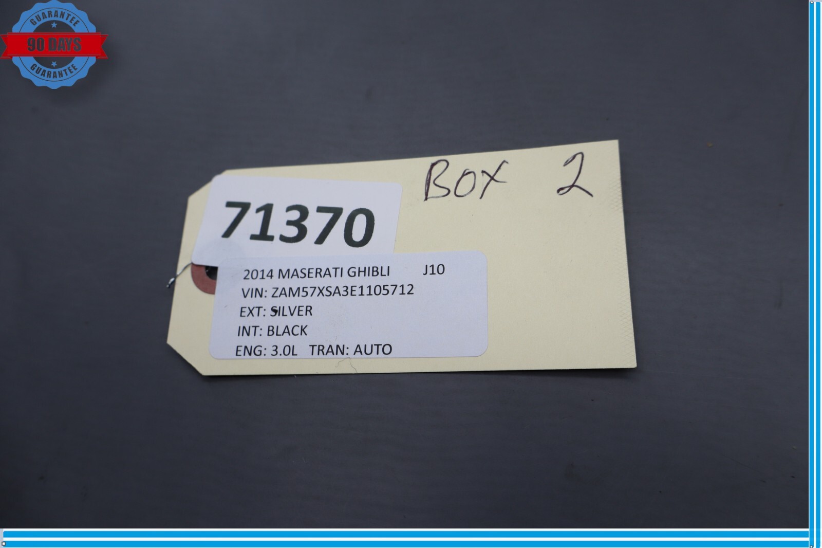 Maserati Ghibli 2014-2022 Front Left Glove box