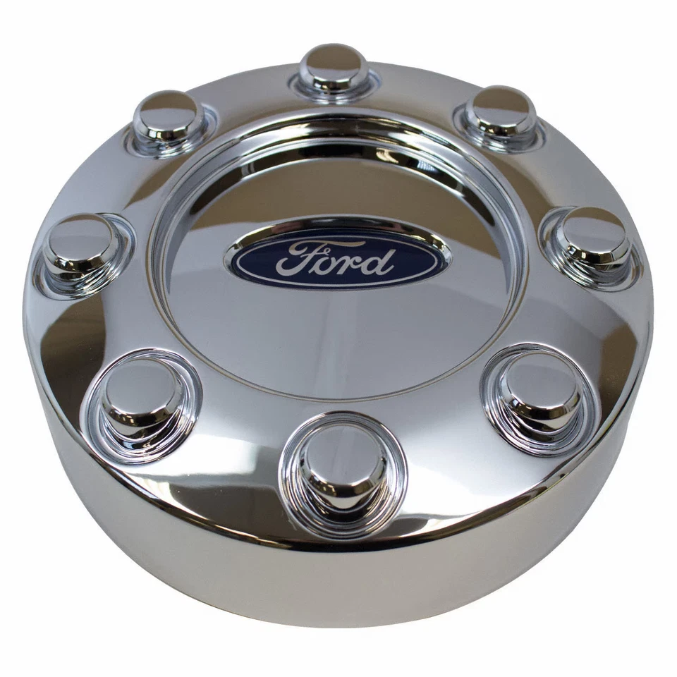Tapacubos de cubierta de rueda central de 8 tacos 17" Super Duty F250 F350 2005-2016 original Ford Foto 2 de 3
