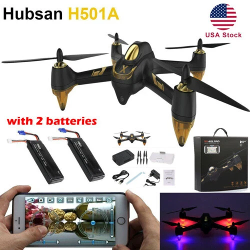Hubsan Camera Drones with App Controller 1080p HD Video Recording