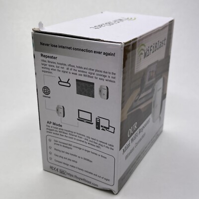 internet boost box New In Box WiFi Range Extender Internet Booster Wireless Signal Repeater