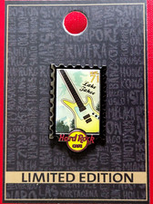 HRC Hard Rock Cafe Lake Tahoe City Stamp Series 2013 Guitar LE250 new