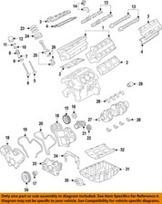 GM OEM 2004 CTS Engine Engine Parts-Valve Cover Gasket 55351456