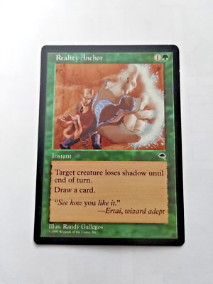 MTG Reality Anchor Tempest Regular Common - Some Edge Wear - See Pics