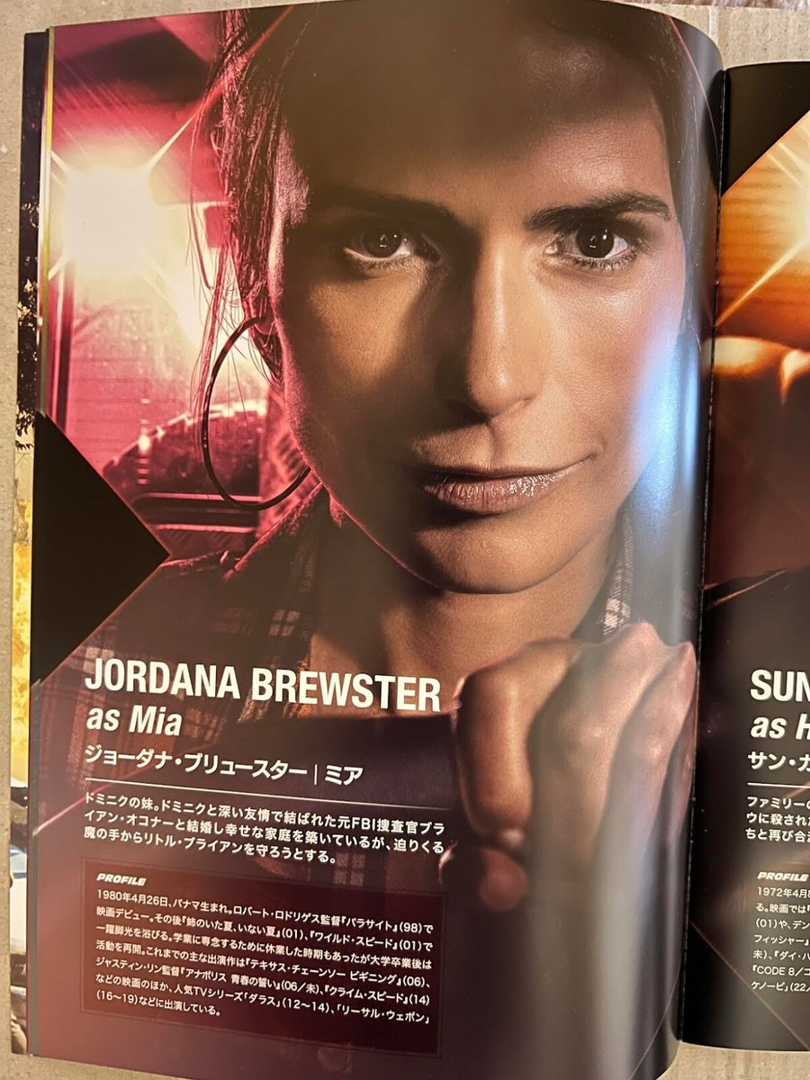 movie brochure : Fast X,Vin Diesel,Michelle Rodriguez/Japan