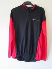 MUDDY FOX SIZE L MENS CYCLING JERSERY TOP MUDDYFOX RED BLACK BIKING RACING