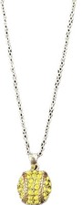 SoftBall Small Charm Necklace Jewelry
