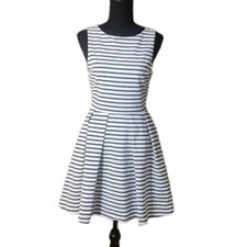 Zara Basics nautical dress, size Small