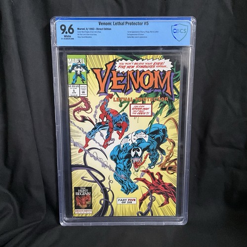 Venom Lethal Protector #5 CBCS 9.6 Agony Riot Lasher Phage Scream Spider-Man 