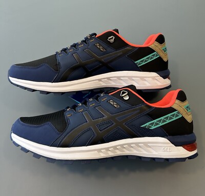 Asics Gel-Citrek Black Blue Expanse Size 14 US Men's Running