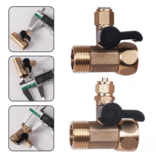 Efficient Water Inlet Valve Brass Three Way Design for Purification Systems