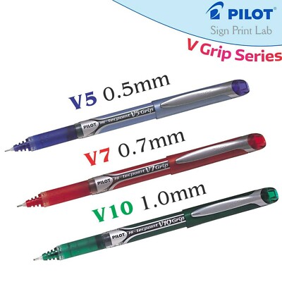 Pilot Hi-Tecpoint V Grip - Tintenroller mit flüssiger Tinte - 0,5/0,7/1,0 Spitze