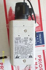 IKEGAMI B/W CCD CCTV SECURITY CAMERA 5C46 MODEL ICD-33 & RAINBOW LENS L4MM GE