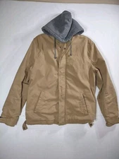 American Eagle Mens Sz S Hooded Chore Coat Blanket Lined Barn Chore Workwear