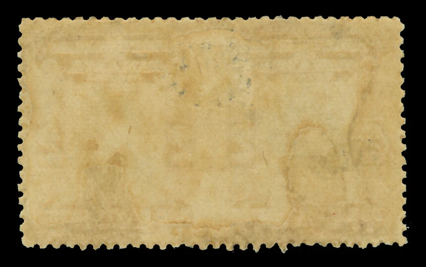 ПАНАМА 1906 Фернандес де Кордова 2c красный IMPERF пара Sc # 187var новом MH редкая - Изображение 2 из 2