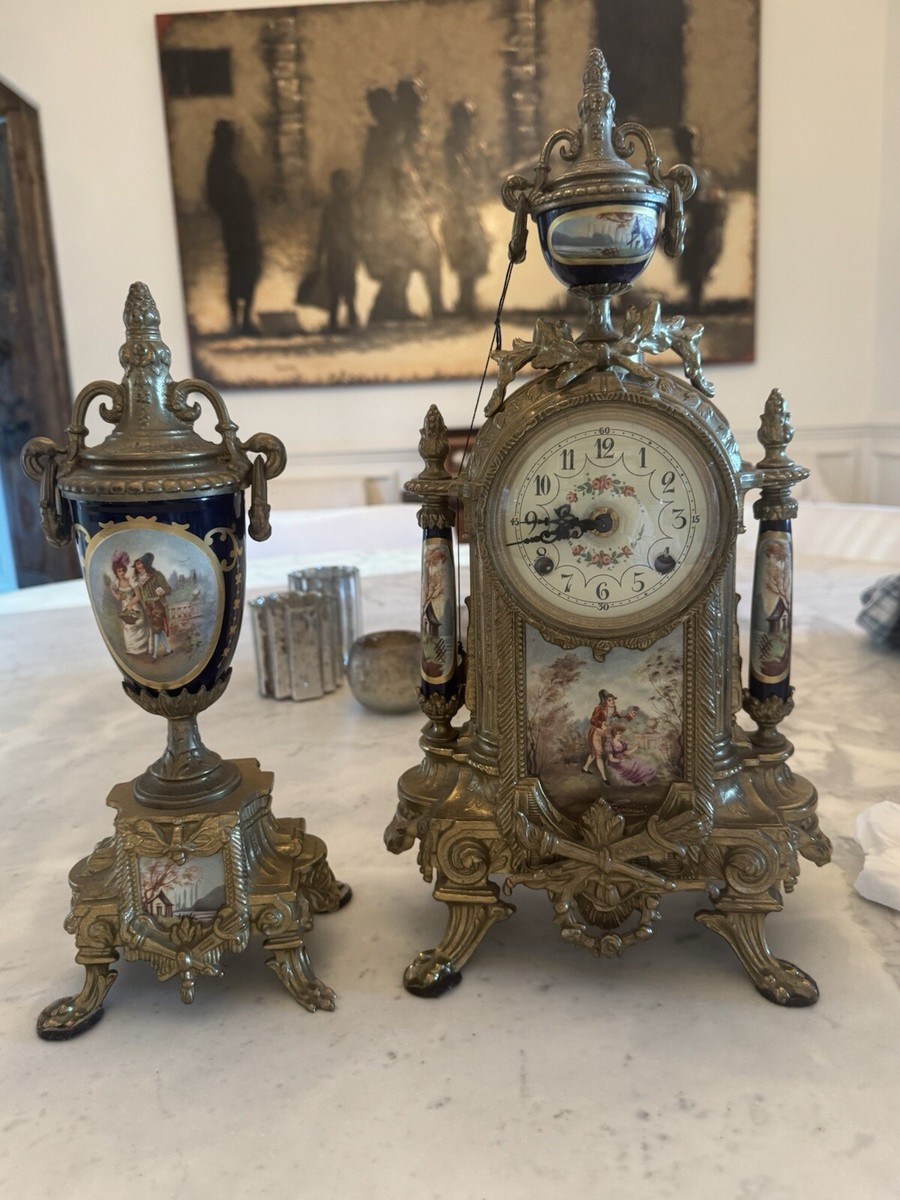 Lancini Italian Vintage Clock Antique Unique Working | eBay
