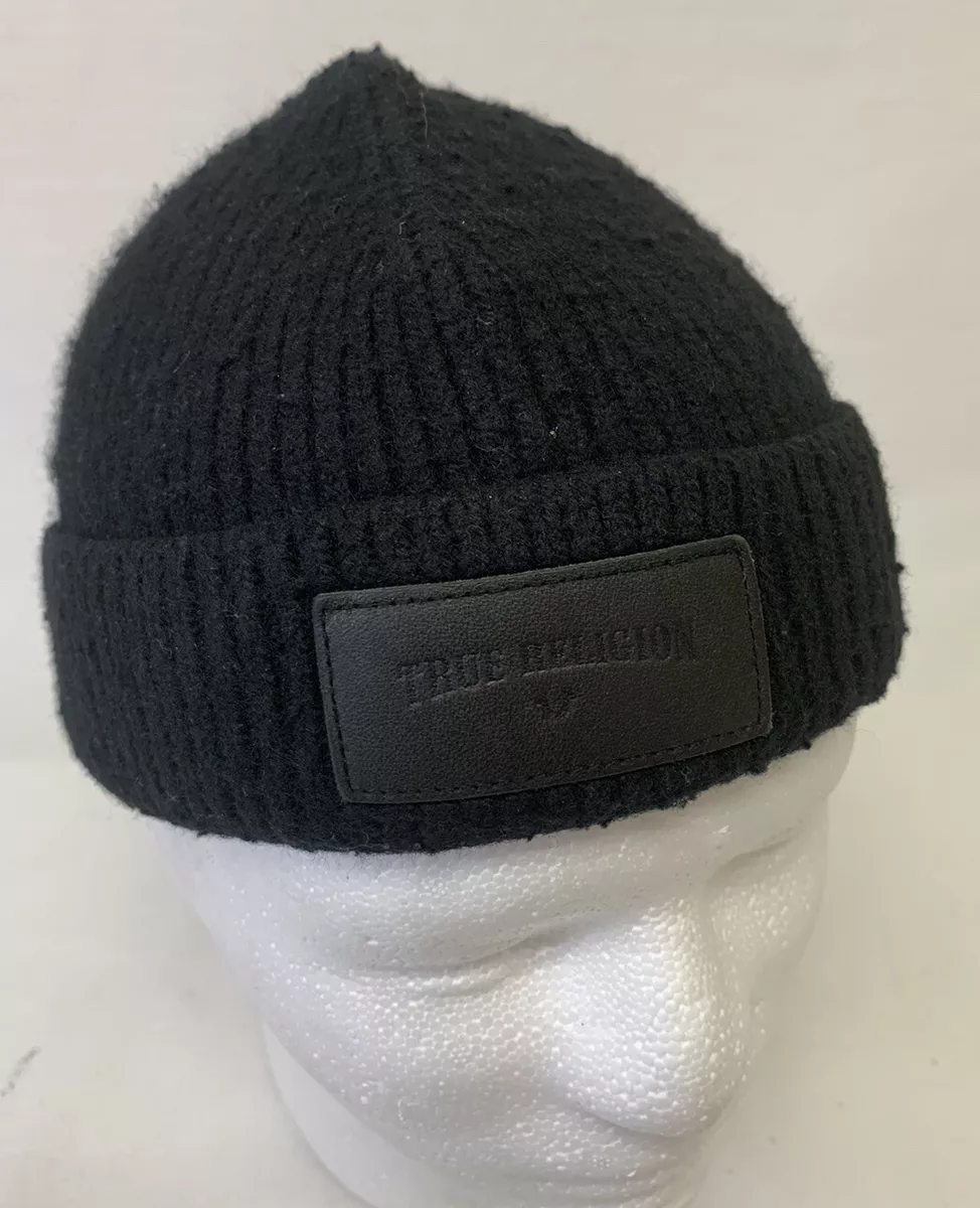 Black true religion deals beanie