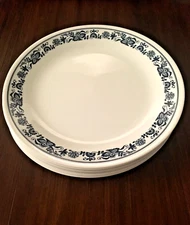 Set of 4 Plates (10.25") Corelle Old Town Blue Onion 4pc (up to 8pc + 9th FREE)