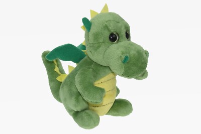 Kuscheltier Drache draco Fabelwesen  grün Höhe 18 cm Plüschtier grün 1044038